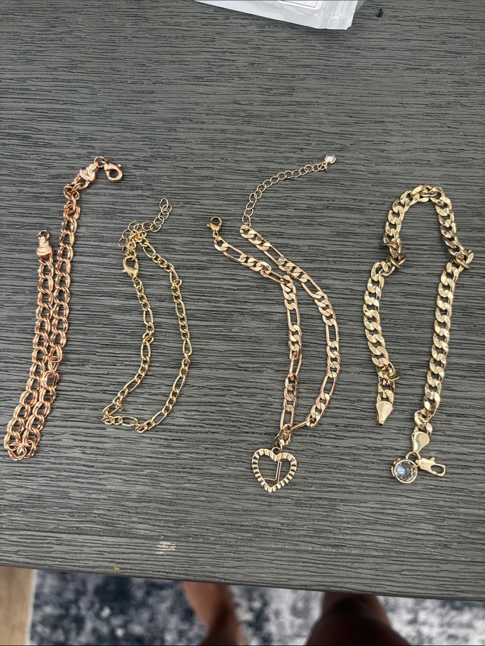 Gold Tone Heart Pendant Necklace - Women's Jewelry